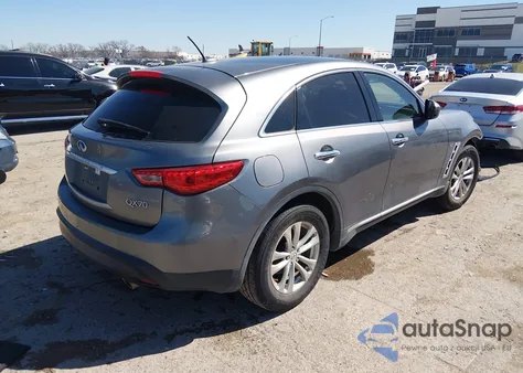 2017 Infiniti Qx70 из США, поврежденный, VIN JN8CS1MU3HM143365